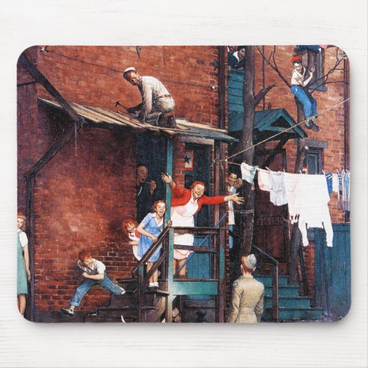 ホームカミングG.I. マウスパッド (正面)