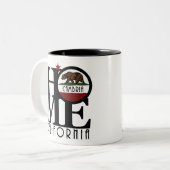 ホームカンブリアカリフォルニア11oz ツートーンマグカップ (正面左)