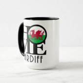 ホームカーディフウェールズ15oz マグカップ (正面左)