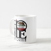 ホームカールスバッドカリフォルニア11oz コーヒーマグカップ (正面左)