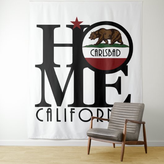 ホームカールスバッドカリフォルニア タペストリー (インサイチュ)