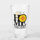 ホームカールスバッドNM タンブラーグラス (裏面)