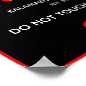 ホームカー整備士ガレージツ飛んでいるール ポスター (角)