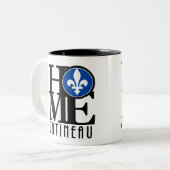 ホームガティノー11oz ツートーンマグカップ (正面左)