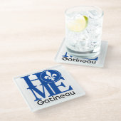 ホームガティノー ガラスコースター (アングル)