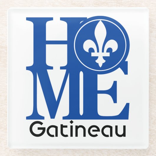 ホームガティノー ガラスコースター (正面)