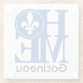 ホームガティノー ガラスコースター (裏面)