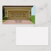 ホームガレージドアサービス 名刺 (正面/裏面)