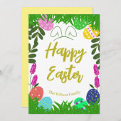 ホームガーデンカラフルイースターエッグ シーズンカード (正面/裏面)