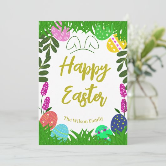ホームガーデンカラフルイースターエッグ シーズンカード (スタンド正面)
