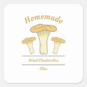 ホームキャンドまたはドライシャントレレーベルシール スクエアシール (正面)