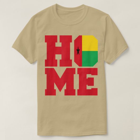 ホームギニアビサウ Tシャツ (デザイン正面)