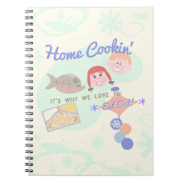 ホームクッキングユーモア ダイニングタイム アート デザイン ノートブック