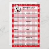 ホームクックインカスタムメニュープランナー (正面/裏面)