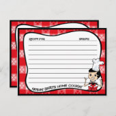 ホームクックインレシピカード ポストカード (正面/裏面)