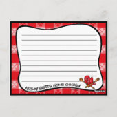 ホームクックインレシピカード ポストカード (裏面)