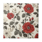 ホームクラシックフローリング用バラセラミックタイル タイル (正面)