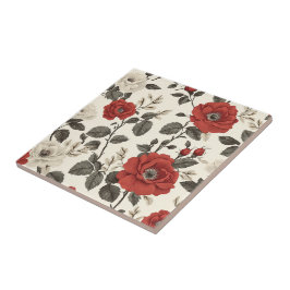 ホームクラシックフローリング用バラセラミックタイル タイル