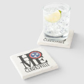 ホームクラークスビル ストーンコースター (横)