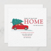 ホームクリスマスムービングアドレスのような場所なし シーズンカード (正面/裏面)