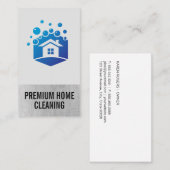 ホームクリーナー | メイド | ハウスバブル 名刺 (正面/裏面)