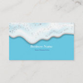 ホームクリーニングサービスのシャボン玉 名刺 (裏面)