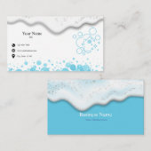 ホームクリーニングサービスのシャボン玉 名刺 (正面/裏面)