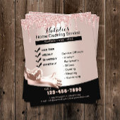 ホームクリーニングサービスバラ金ゴールドグリッタードライブ チラシ