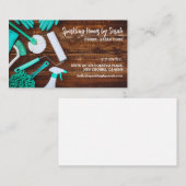 ホームクリーニングサービスビジネスカードハウスクリーナー 名刺 (正面/裏面)