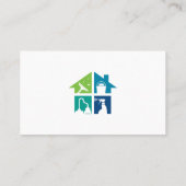 ホームクリーニングサービス |メイド 名刺 (裏面)