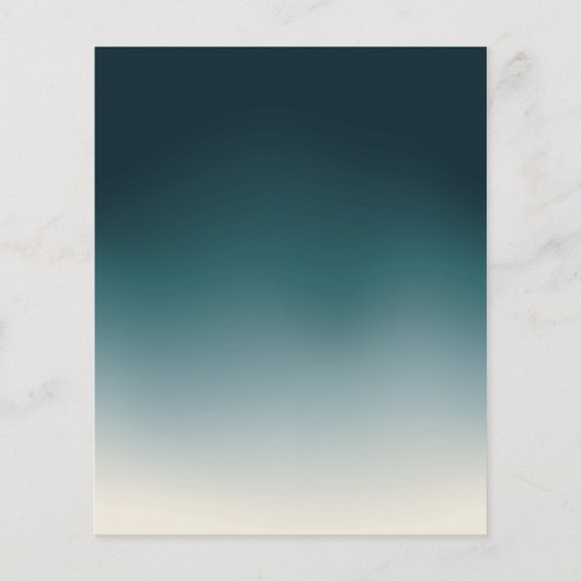 ホームクリーニングハウス保ズサービスティール（緑がかった色）グラデーション チラシ (裏面)