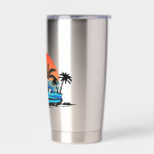 ホームクルージングビーチ個人用設定.... 保温保冷タンブラー (左面)
