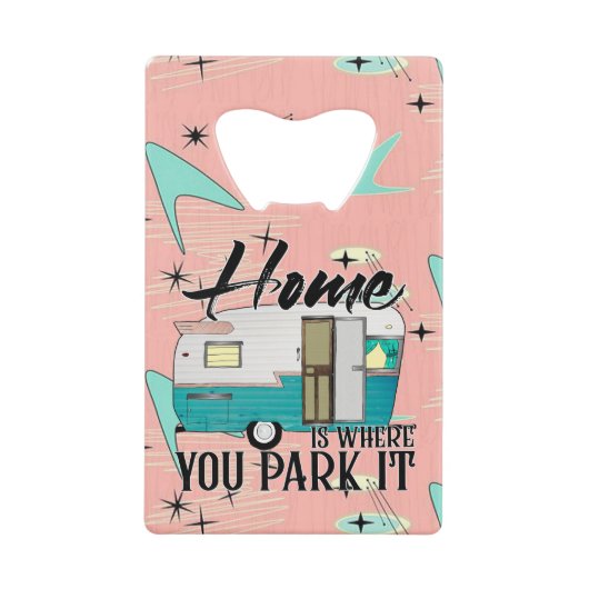 ホームクレジットカードボトルオープナー クレジットカード栓抜き (正面)