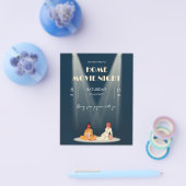 ホームクールムービー夜のダークフライヤー チラシ (シングル)