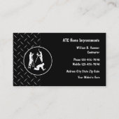 ホームクール改善引用文名刺 名刺 (正面)