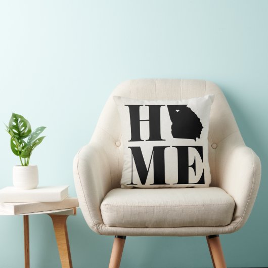 ホームグルジア州ピローあなたの色を選択 クッション (椅子)