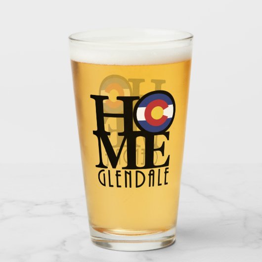 ホームグレンデールコロラド タンブラーグラス (ドリンク裏面)