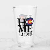 ホームグレンデールコロラド タンブラーグラス (正面)
