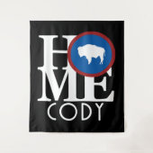 ホームコディーワイオミング タペストリー (正面)