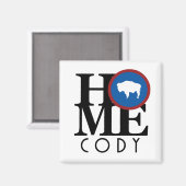 ホームコディーワイオミング マグネット (正面/裏面)