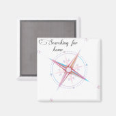 ホームコンパスの検索 マグネット (正面/裏面)