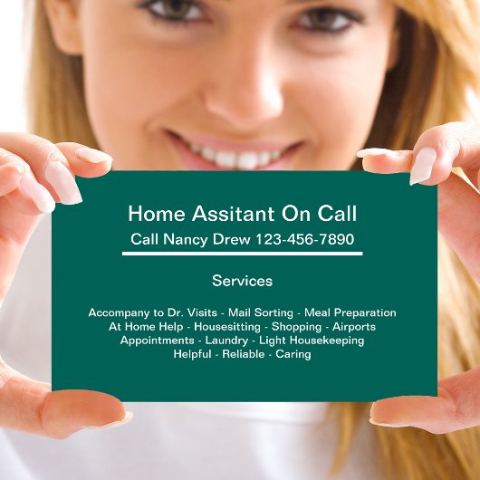 ホームコンパニオンの名刺 名刺