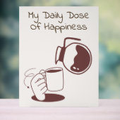 ホームコーヒーステーションコーヒーコア アクリルサイン (ニュートラル)