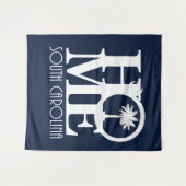 ホームサウスカロライナ タペストリー (正面(横))