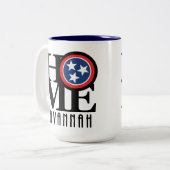 ホームサバンナテネシー15oz ツートーンマグカップ (正面左)