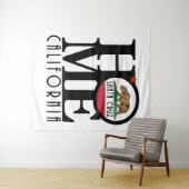 ホームサンタクルーズカリフォルニア タペストリー (インサイチュ(横))