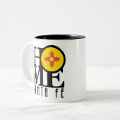ホームサンタフェ11ozツートーンコーヒーマグ ツートーンマグカップ (正面左)