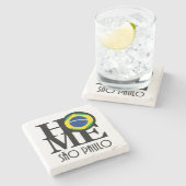 ホームサンパウロブラジル ストーンコースター (横)