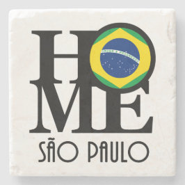 ホームサンパウロブラジル ストーンコースター