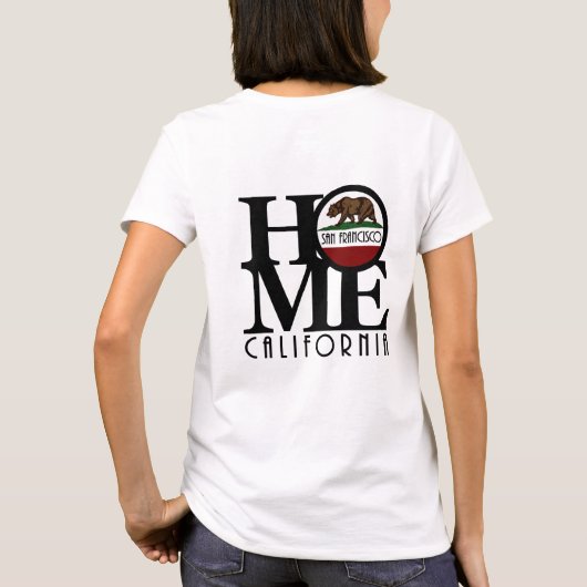 ホームサンフランシスコCA Tシャツ (裏面)